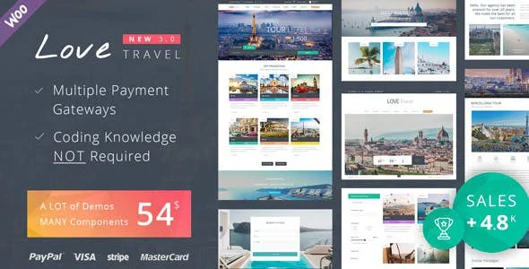 Love Travel NULLED Theme 5.6