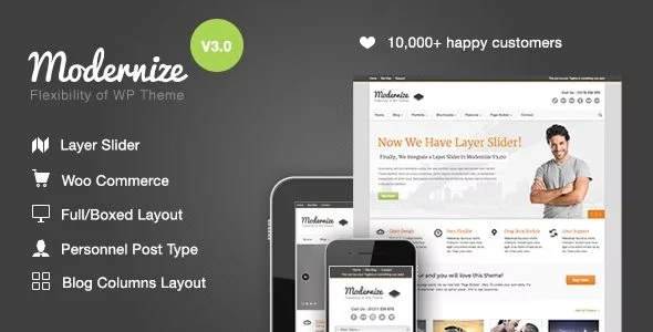 Modernize nulled theme 3.4.0