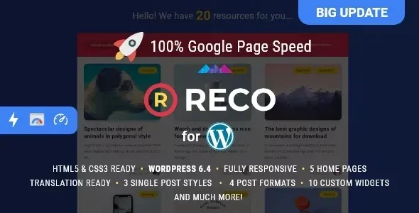 Reco nulled Themes 5.1.0