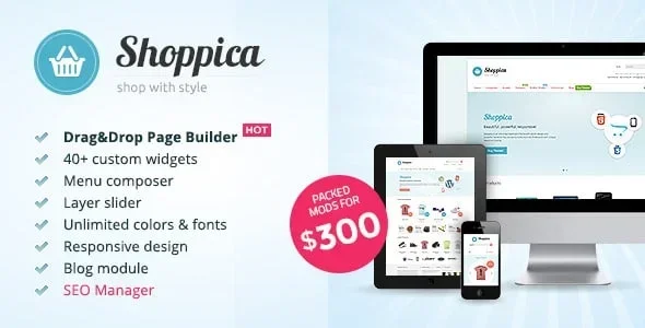 Shoppica nulled theme 3.3.2